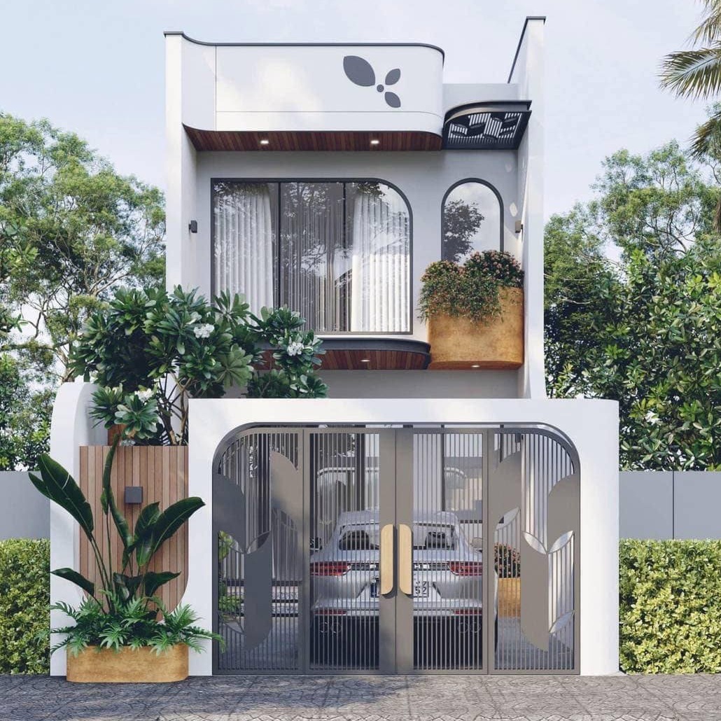 Cách tính chi phí thiết kế nhà 2 tầng 5x20m