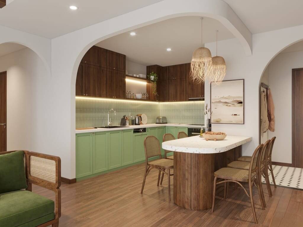 Chọn lựa bàn ghế ăn phù hợp với không gian