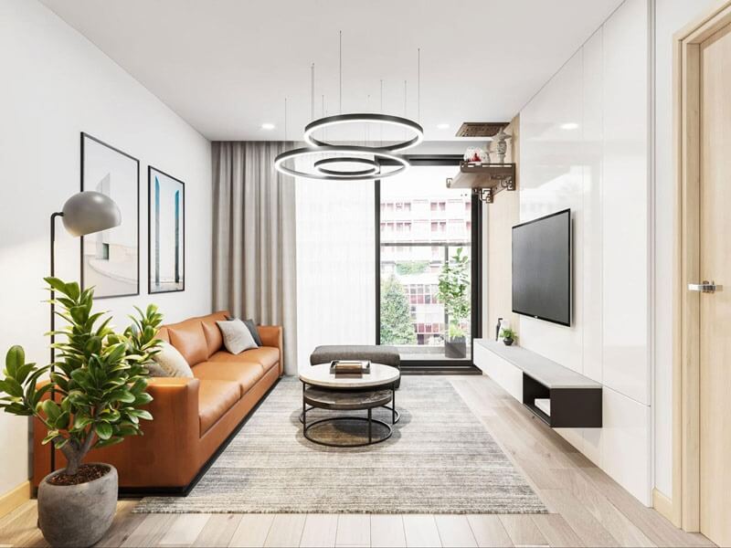 Chọn nội thất chung cư 77m2 hợp lý