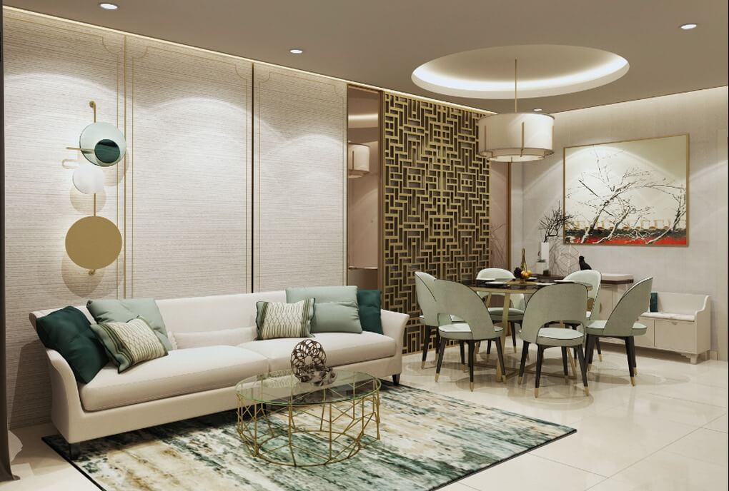 Diện tích sinh hoạt chung của căn hộ 65m2 với 3 phòng ngủ có thể bị thu hẹp đôi chút