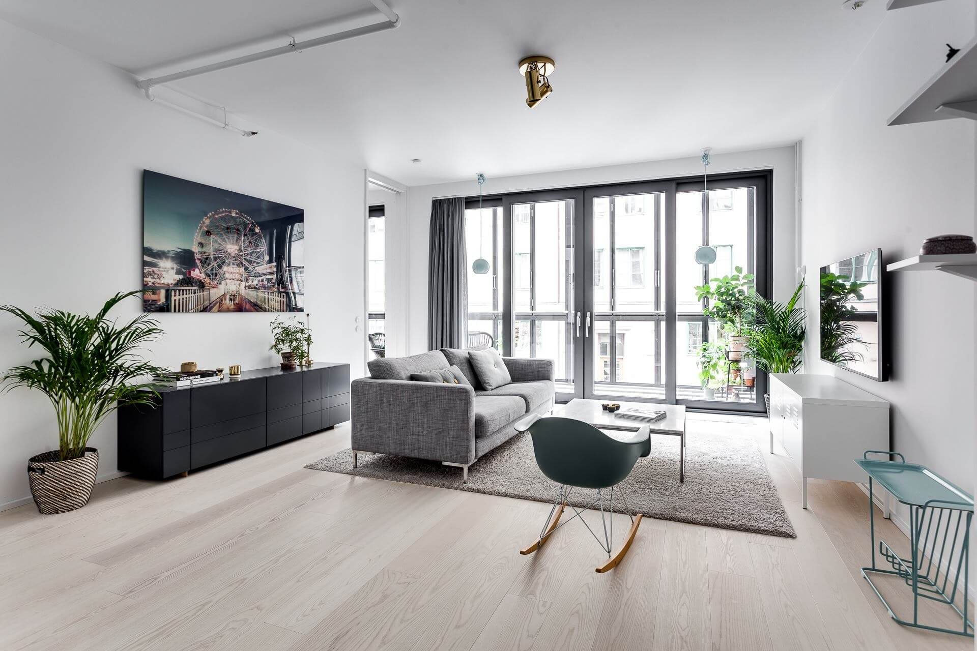 Gia tăng yếu tố tự nhiên khi thiết kế nội thất căn hộ 90m2