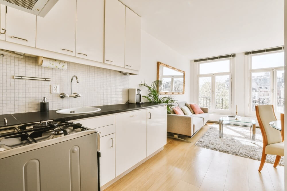 Giải pháp tiết kiệm không gian cho căn hộ chung cư 1 phòng ngủ: Tận dụng ánh sáng tự nhiên