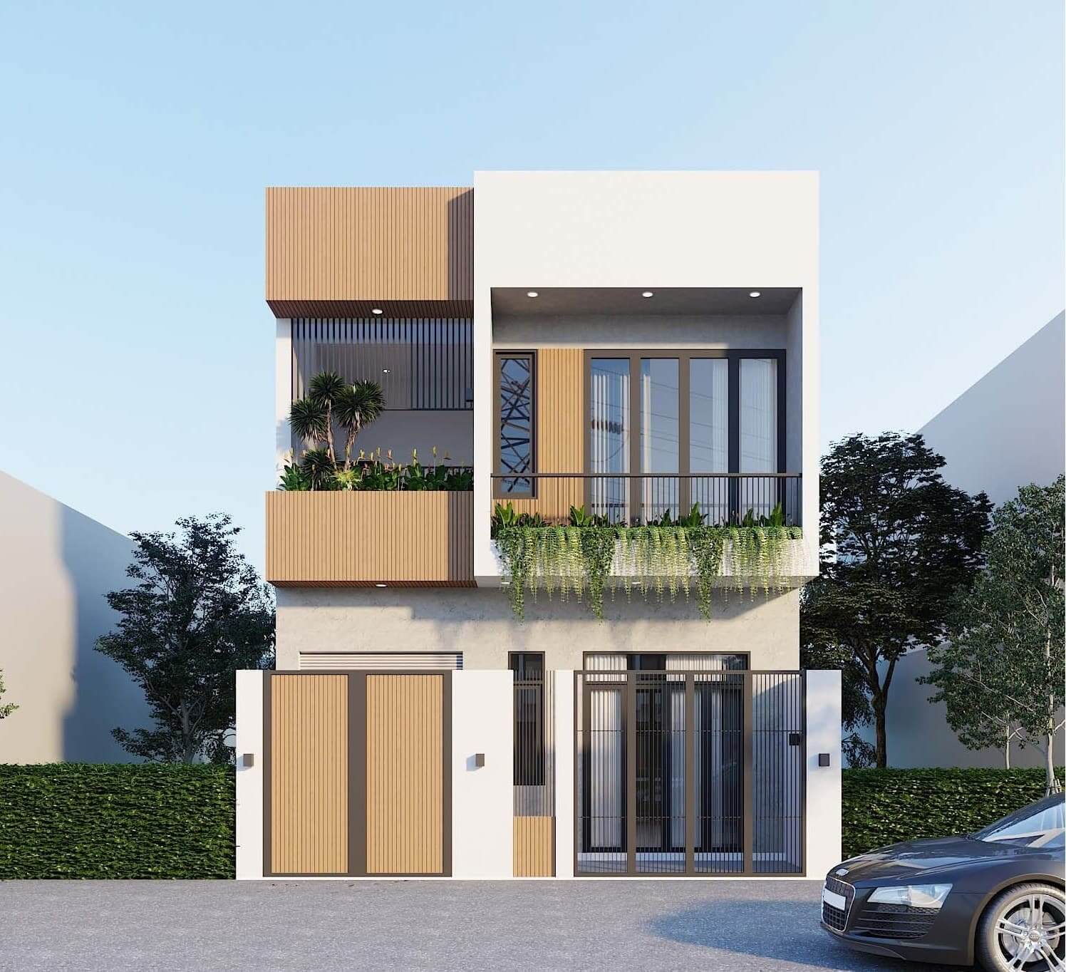 Khám phá thiết kế nhà phố 4x16m theo phong cách hiện đại