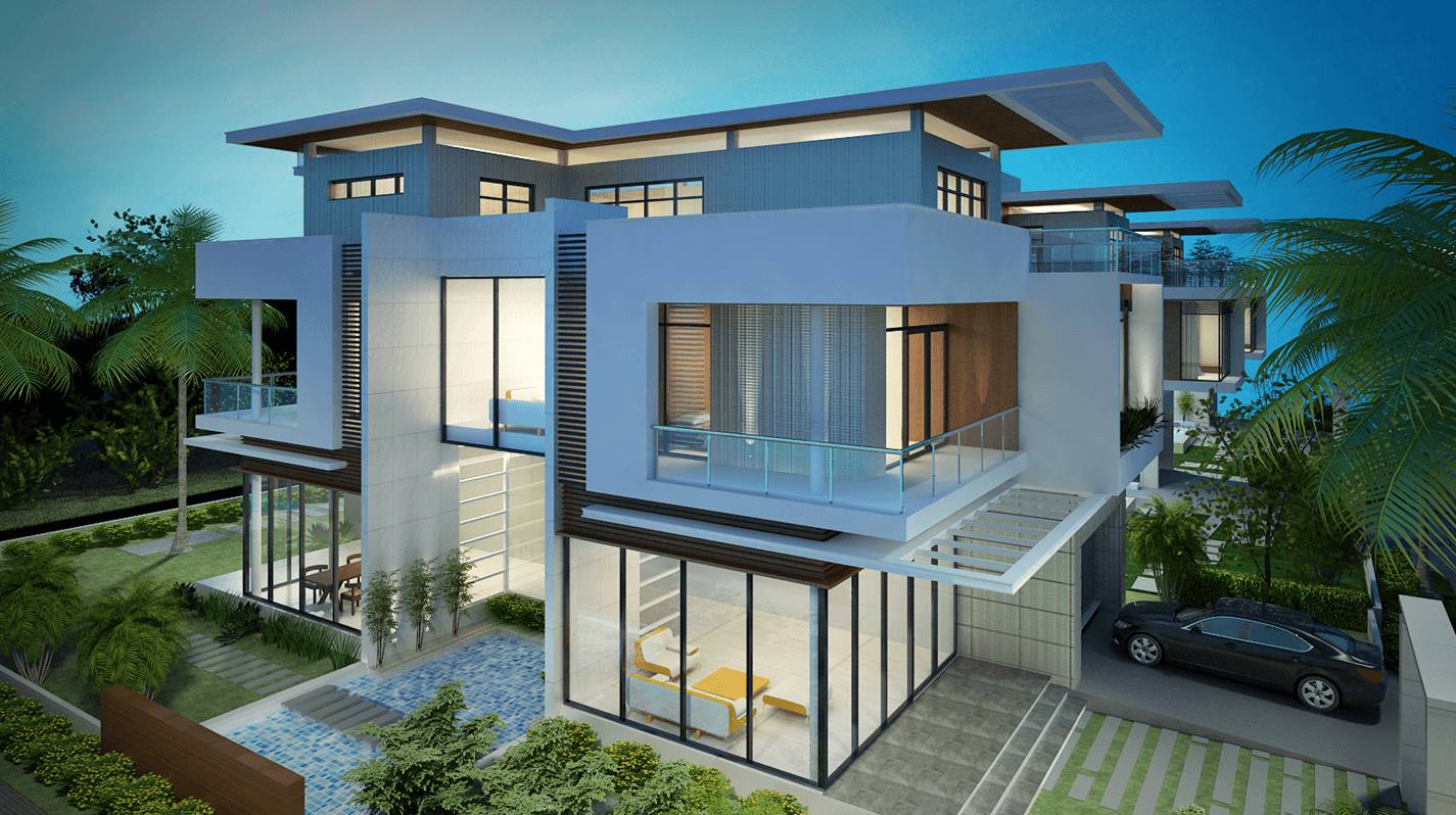 Mẫu biệt thự cao cấp giúp bạn trải nghiệm không gian sống tuyệt vời