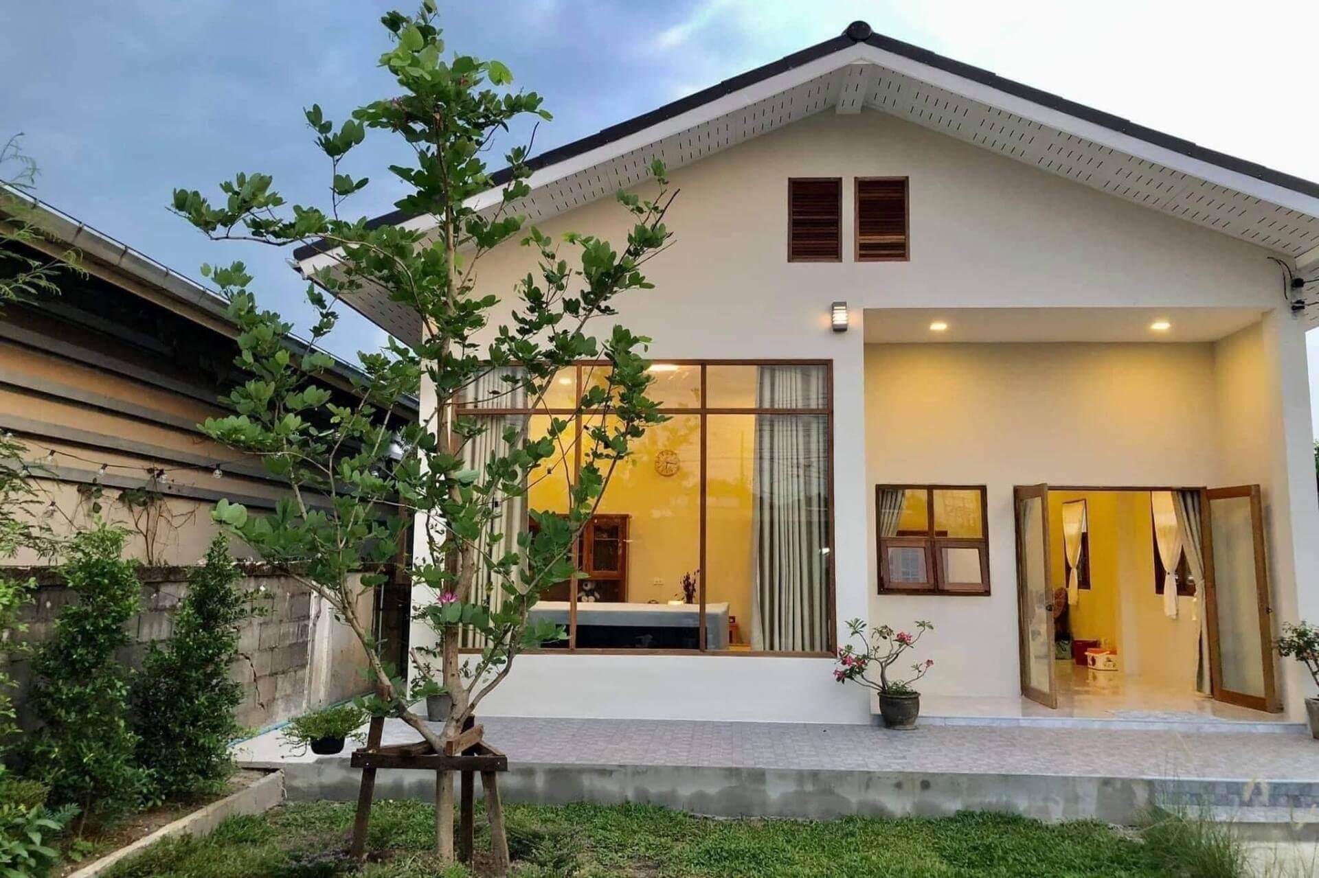 Mẫu nhà cấp 4 diện tích 5x16m 3 phòng ngủ hiện đại 5