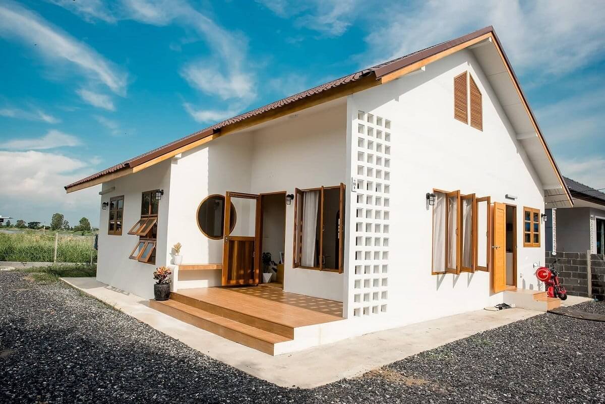 Mẫu nhà cấp 4 nhỏ đẹp 35m2