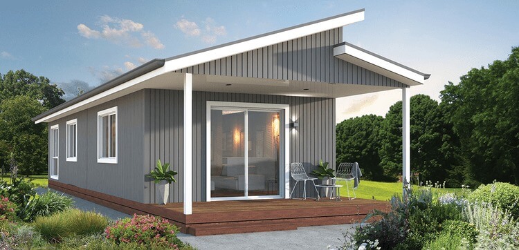 Mẫu nhà tiền chế đơn giản mà đẹp