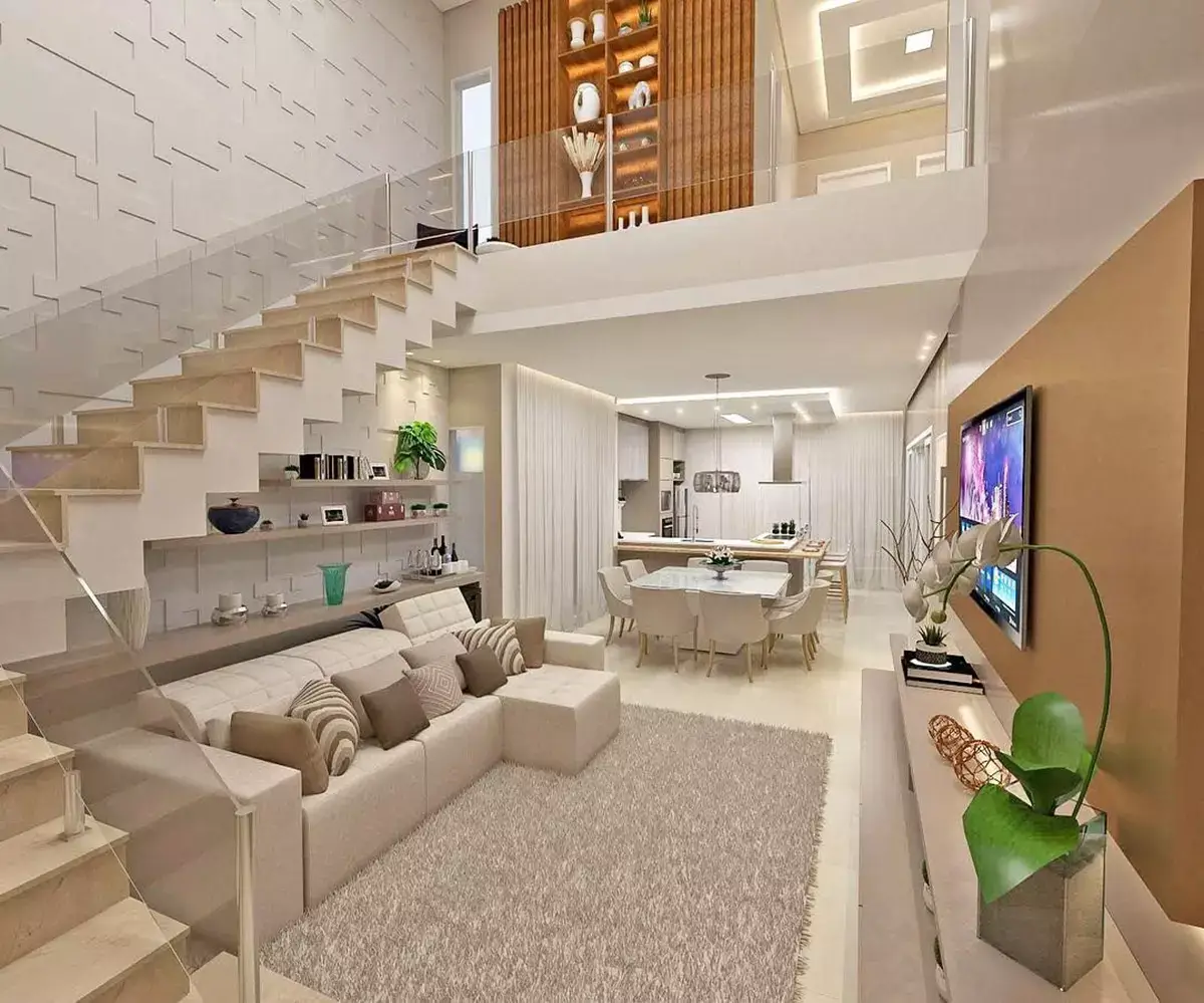 Mẫu thiết kế cấp 4 với gác lửng giúp khai thác tối ưu diện tích sử dụng