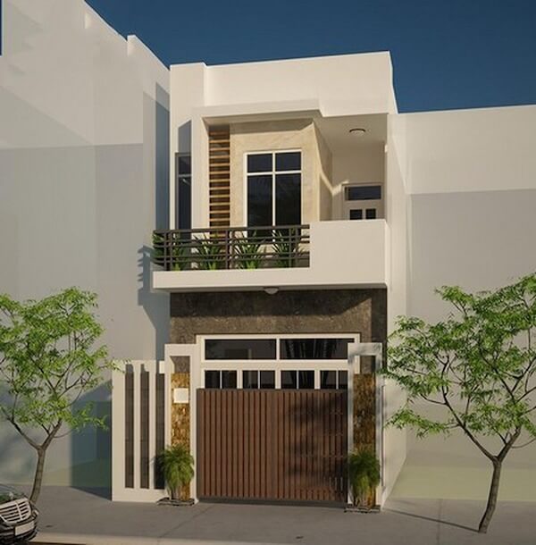 Nhà nhỏ 4x10 2 tầng đơn giản, tinh tế 5
