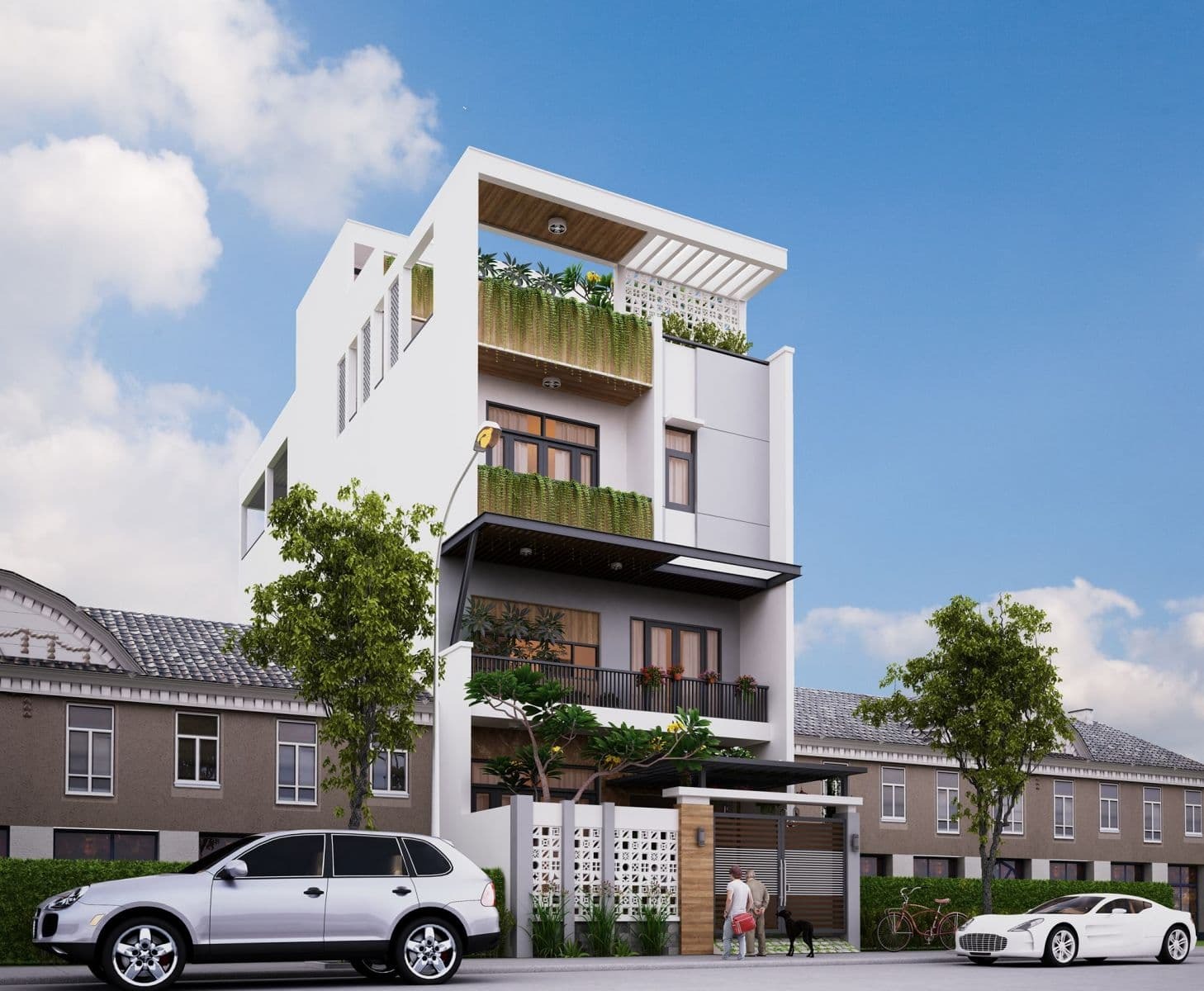 Nhà ống 3 tầng 4x16m là sự lựa chọn được nhiều chủ đầu tư yêu thích