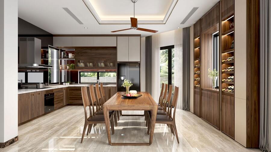 Những yếu tố tác động đến giá nội thất gỗ óc chó: Chất liệu