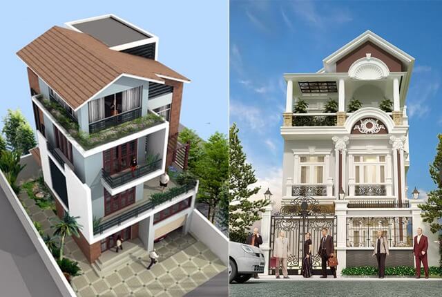 Sự khác biệt giữa biệt thự mini và biệt thự thông thường