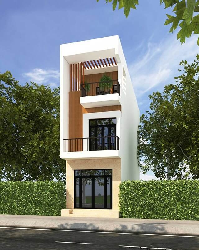 Thiết kế nhà 4x10m 3 tầng nhỏ gọn, tiện nghi 2