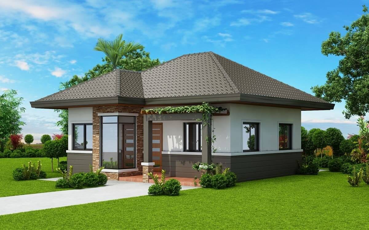 Thiết kế nhà rộng 6m dài 9m cấp 4 2