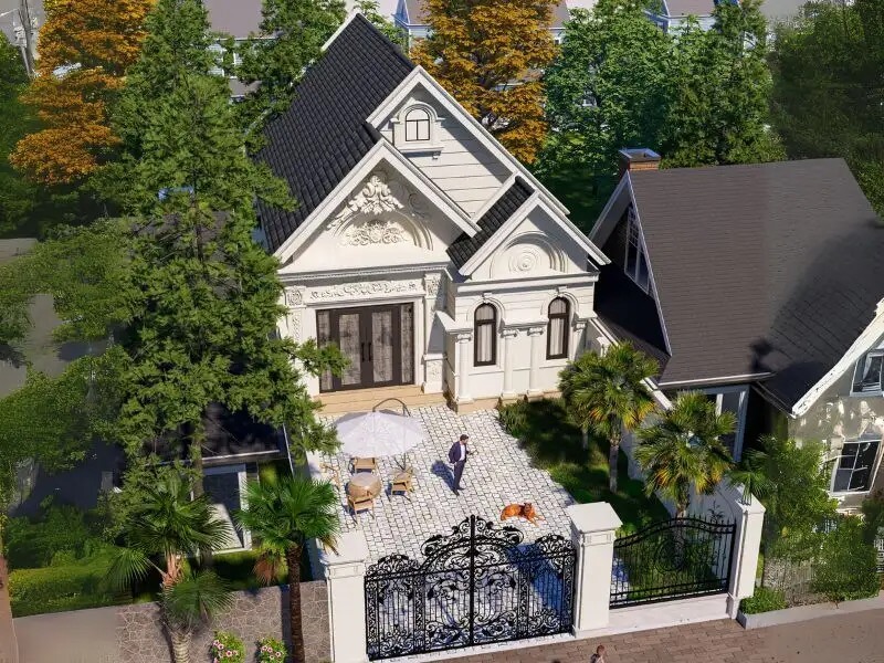 Thiết kế nhà rộng 7m và dài 9m với mái Thái sang trọng 2