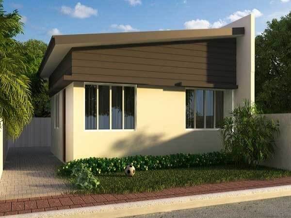 Thiết kế nhà tiền chế một mái diện tích 30m2