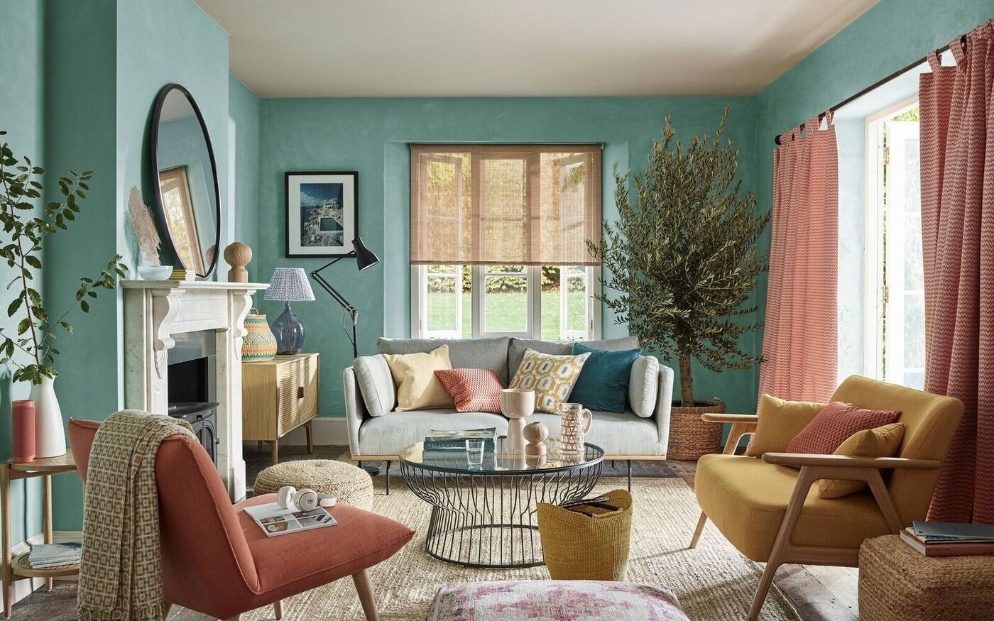 Thiết kế nội thất chung cư 77m2 phong cách Địa Trung Hải