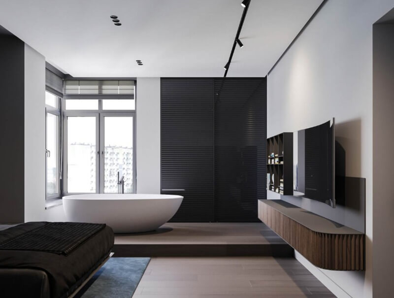 Thiết kế nội thất tối giản cho căn hộ 105m2 3