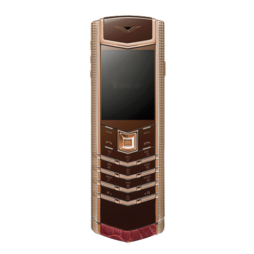 Signature S Cloud Rose Gold Chocolate