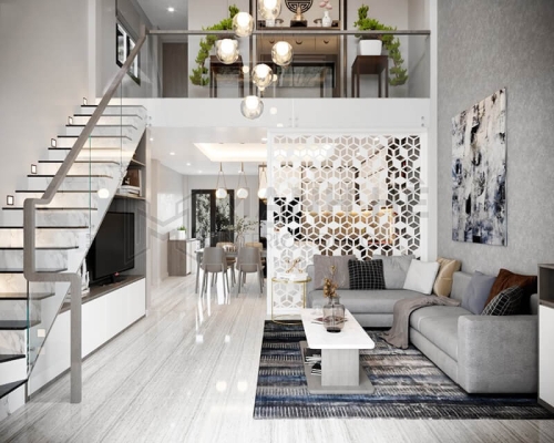 10 Mẫu Nhà Cấp 4 Có Gác Lửng Tuyệt Đẹp Kích Thước 4×20