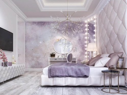 Hơn 45 Mẫu Phòng Ngủ Tím Pastel Đầy Cuốn Hút
