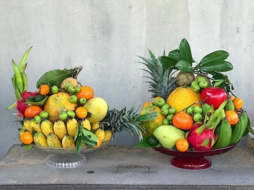 Mâm ngũ quả nghệ thuật ngày Tết: Ý nghĩa, cách bài trí đẹp chuẩn