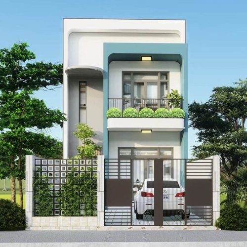 Những Mẫu Nhà 5x20m 2 Tầng Đẹp Nhất Kèm Bản Vẽ Chi Tiết