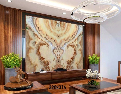 Giá tranh đá ốp tường phòng khách: Đắt hay rẻ? Top 30+ tranh đá trang trí phòng khách