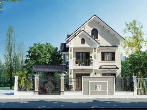Mẫu Nhà 2 Tầng 1 Tum Mái Thái: Top 26+ Mẫu Hiện Đại 2025