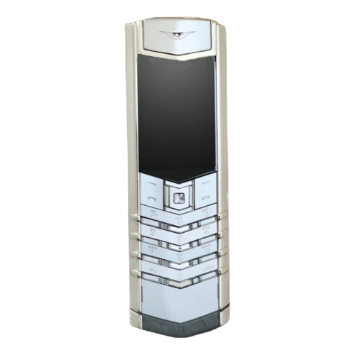 Vertu Signature S White Gold Alligator (5)