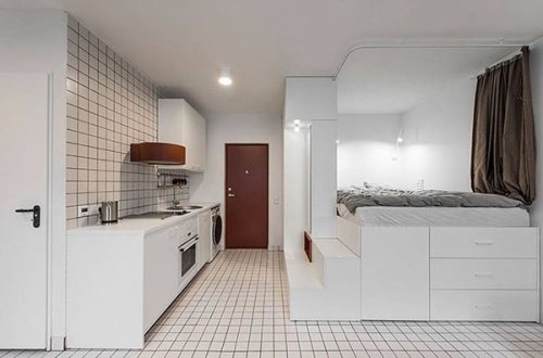 Thiết kế căn hộ mini 15m2: Top 30+ mẫu được yêu thích nhất