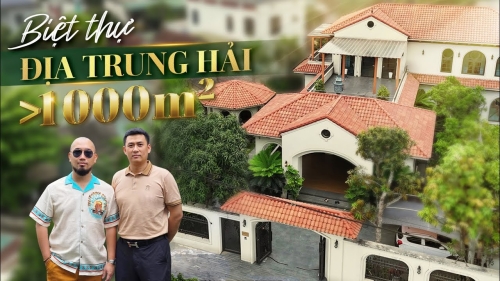 Bên Trong Căn Biệt Thự ĐỊA TRUNG HẢI Hơn 1000m2 Độc Lạ Nhất HÀ TĨNH | nhaTO Official