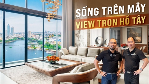 Khám phá PENTHOUSE TRIỆU ĐÔ Tặng Cháu Gái 4 tuổi View trọn Hồ Tây | nhaTO Official