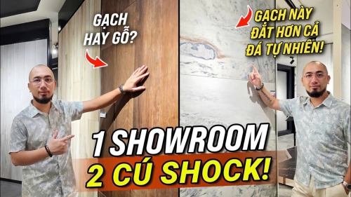 Showroom Hùng Túy với Hơn 1000 Mẫu Gạch & Thiết Bị Phòng Tắm Cao Cấp LỚN NHẤT MIỀN BẮC | NHATO